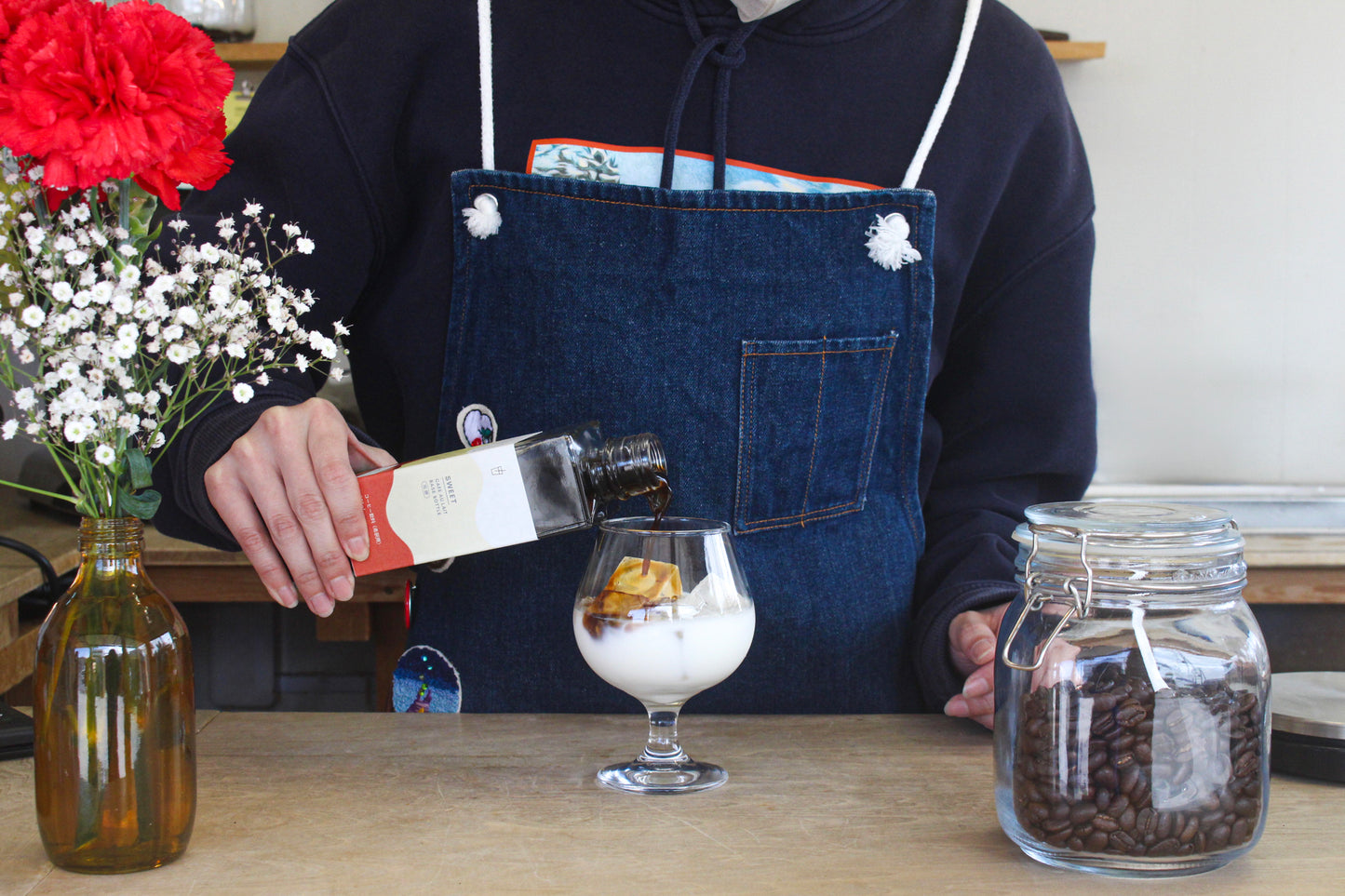 【12/8発送分】カフェオレベースとお菓子のセット